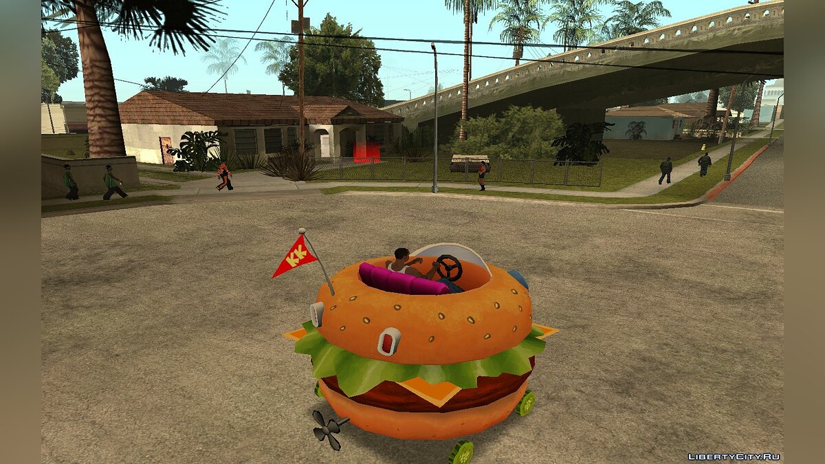 Скачать Patty Wagon from Nick Racers Revolution для GTA San Andreas