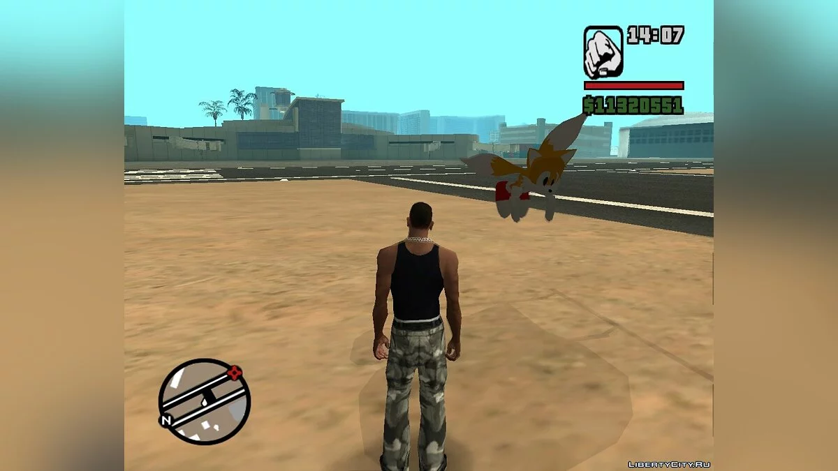 Tails "Miles" the Fox Beta v. 1.0 / GTA San Andreas