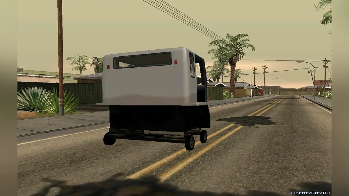 Strange forklift / GTA San Andreas