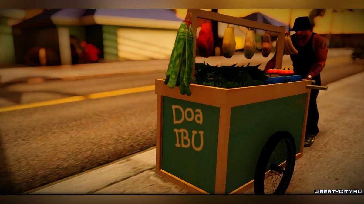 Gerobak Sayur (Vegetable Carts) / GTA San Andreas