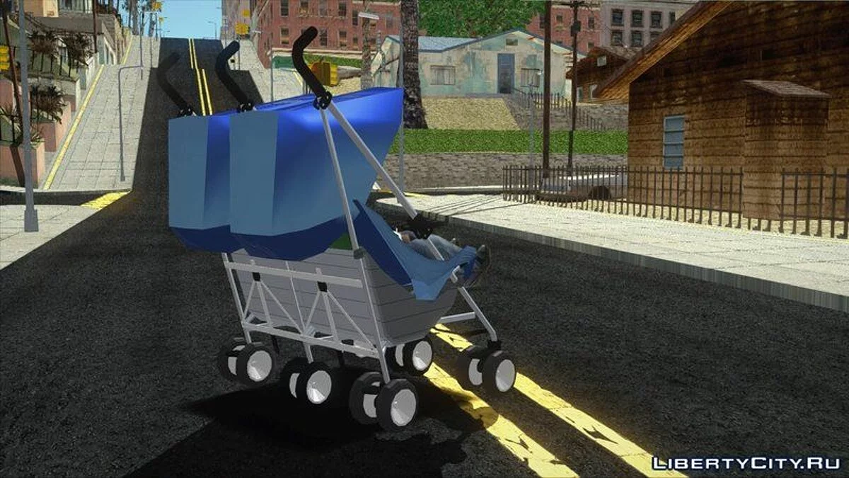 Double Baby Stroller - Детская коляска / GTA San Andreas