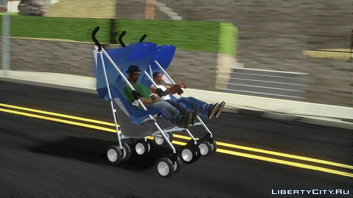 Double Baby Stroller - Детская коляска / GTA San Andreas