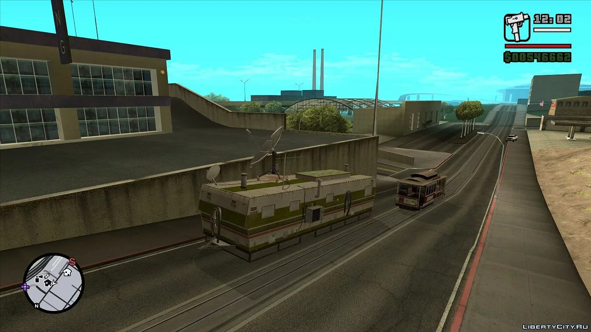 Трейлер из миссии в GTA V / GTA San Andreas