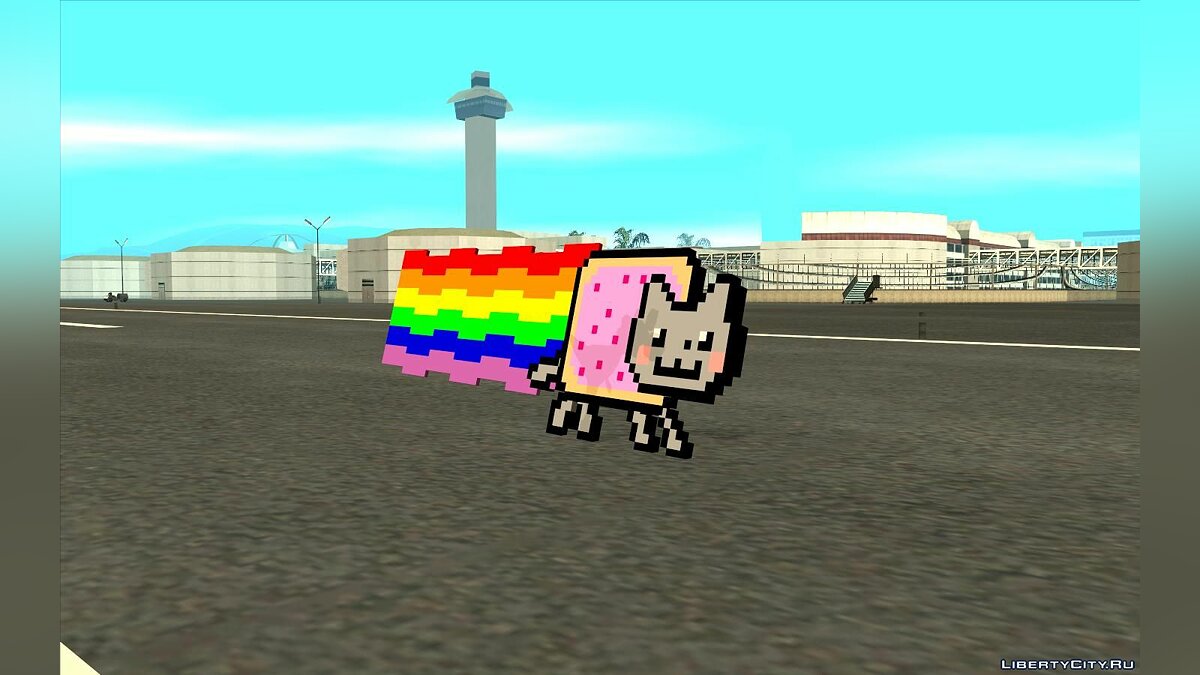 Скачать Nyan Cat для GTA San Andreas