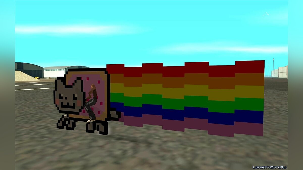 Скачать Nyan Cat для GTA San Andreas