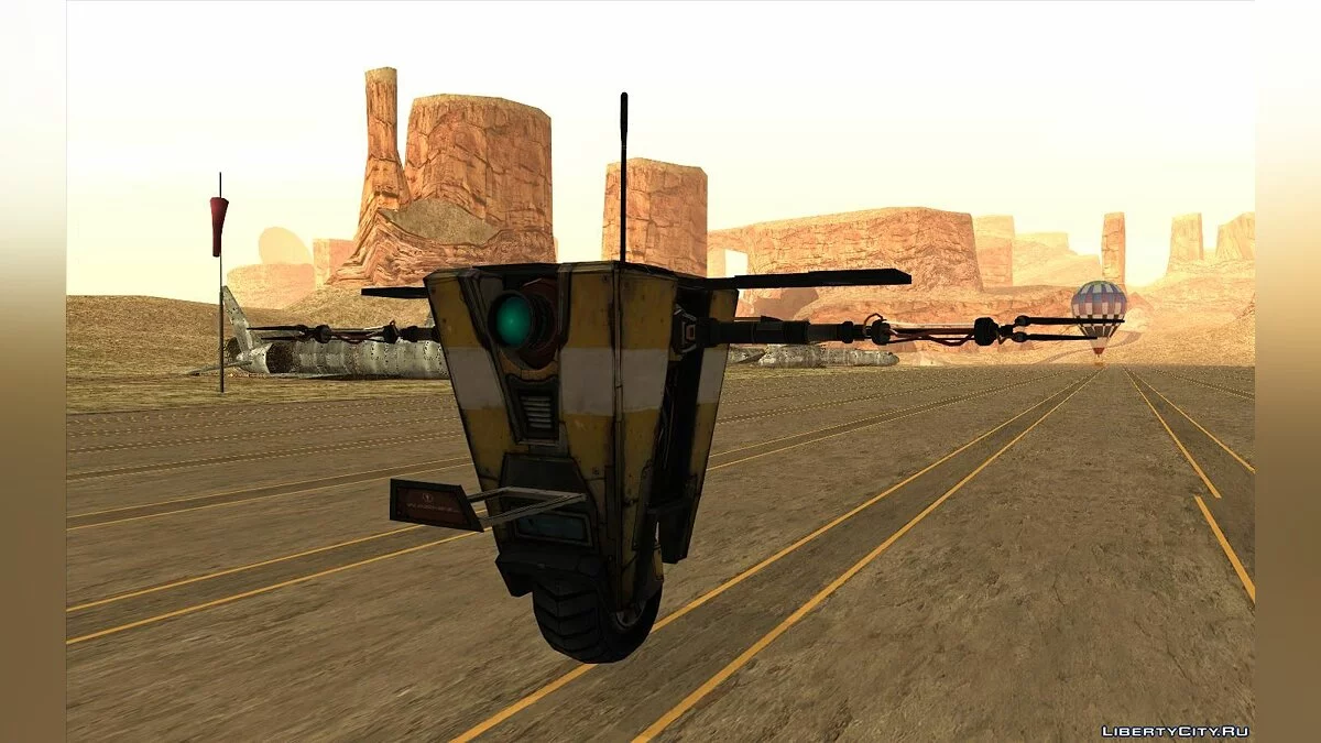 Claptrap из игры Borderlands / GTA San Andreas