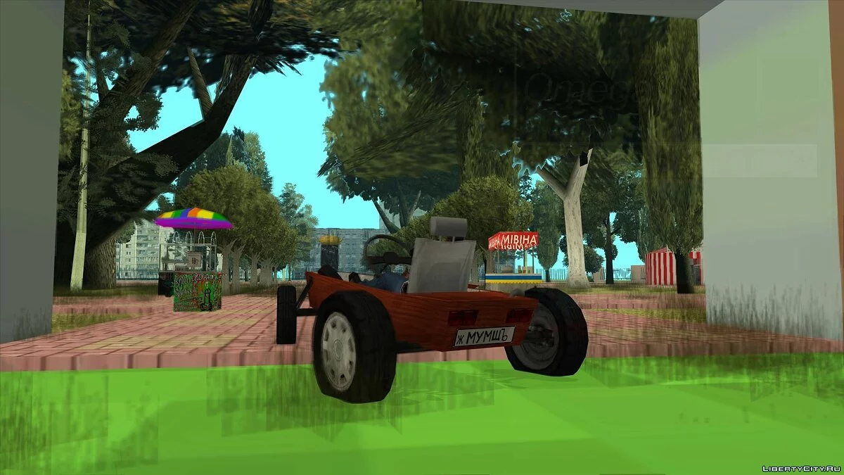 Гробмобиль из GTA Donetsk / GTA San Andreas