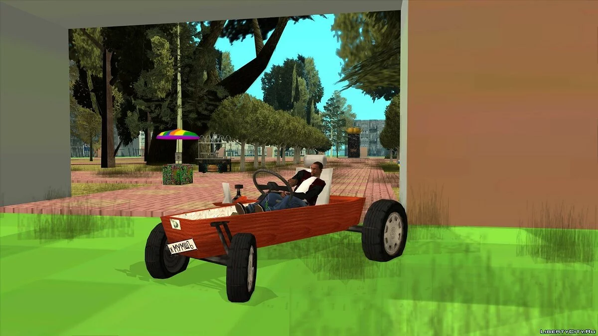 Гробмобиль из GTA Donetsk / GTA San Andreas