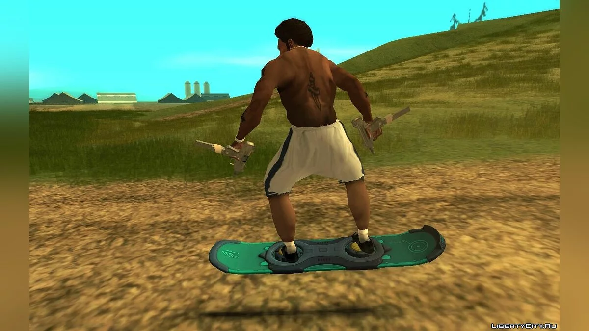 Дрифт борд из Фортнайт / GTA San Andreas