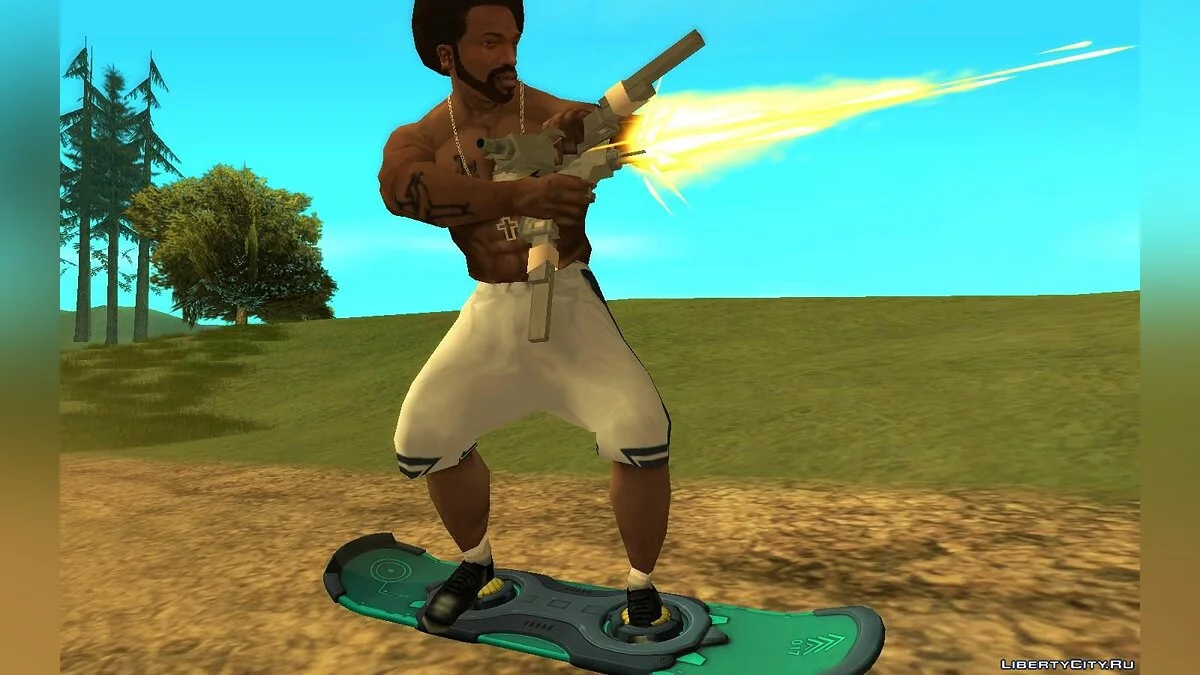 Дрифт борд из Фортнайт / GTA San Andreas