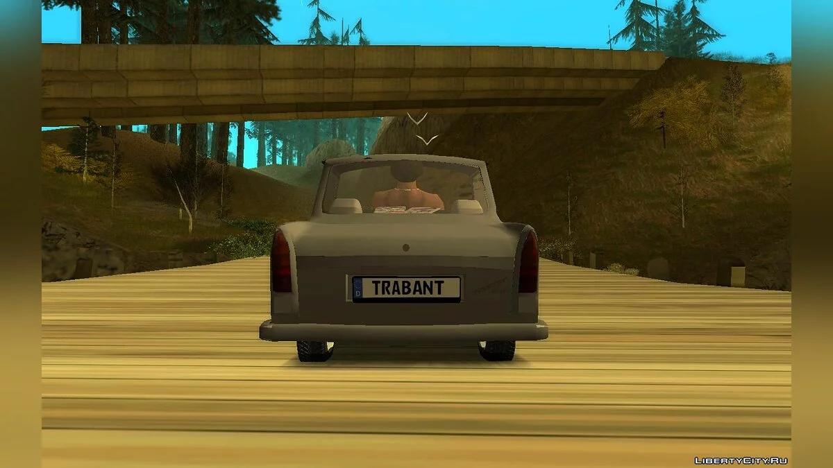 Лошадь и кузов Trabant / GTA San Andreas
