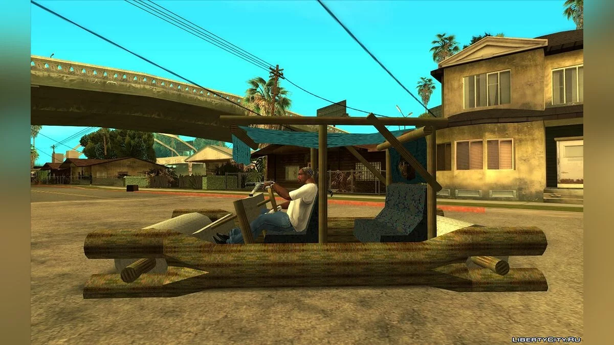 Флинтстоун-мобиль / GTA San Andreas