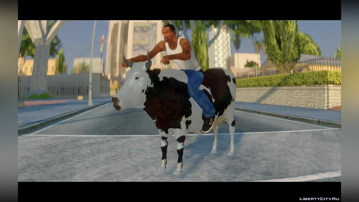 Cow Bike / GTA San Andreas