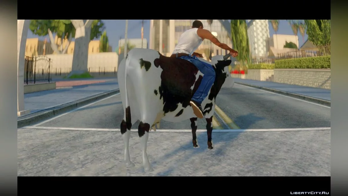 Cow Bike / GTA San Andreas
