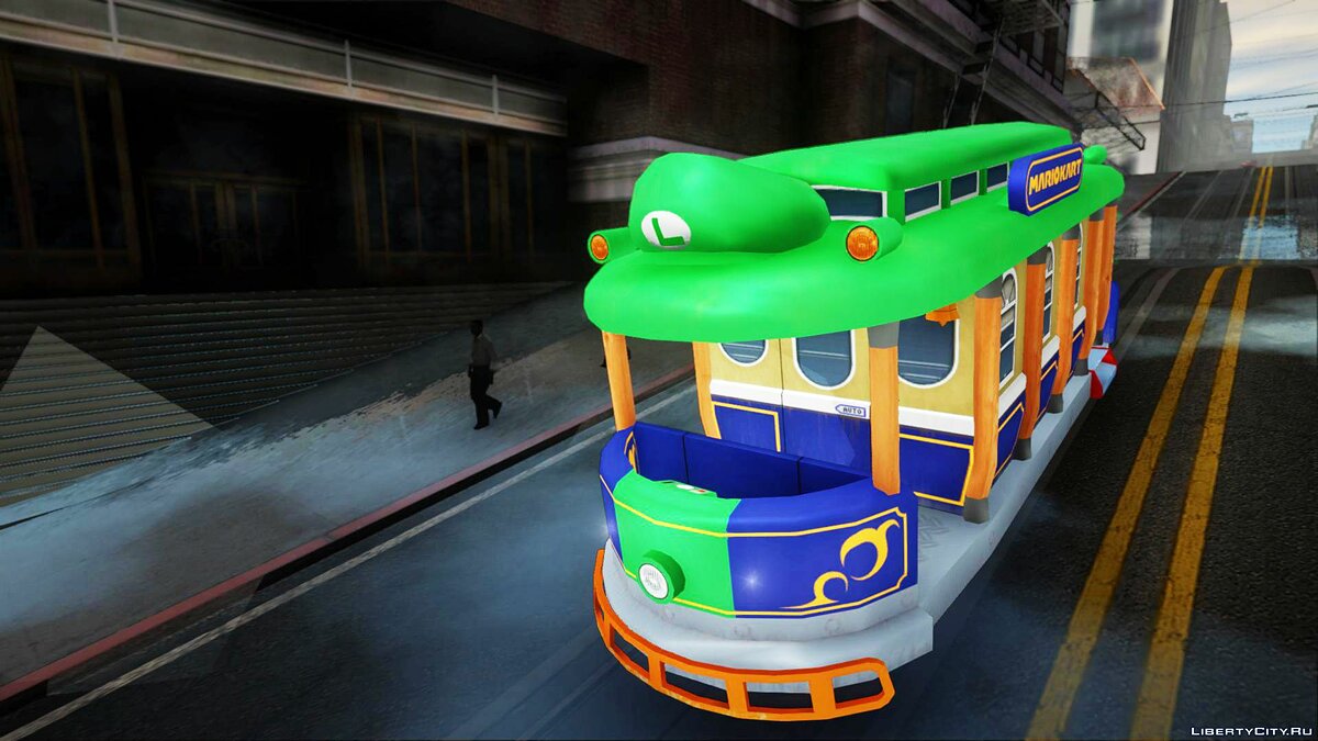 Скачать Mario Kart 8 Tram L для GTA San Andreas