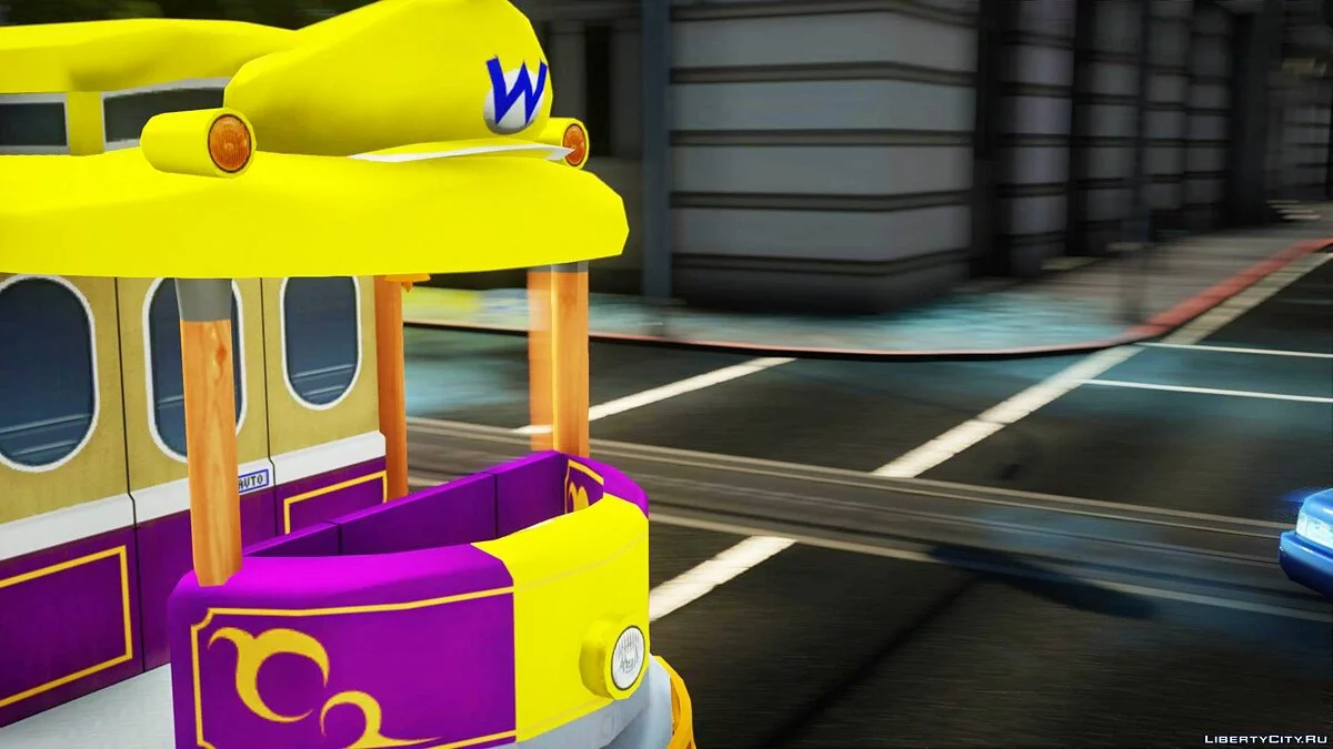 Mario Kart 8 Tram W / GTA San Andreas