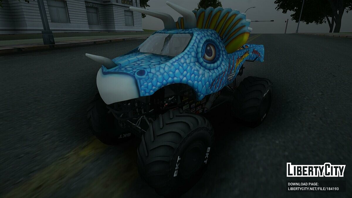 Скачать RC Jurassic Attack из Monster Jam Steel Titans 2 для GTA San Andreas