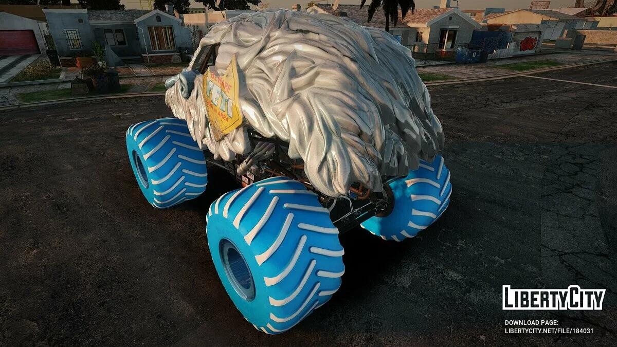 Yeti [Fire & Ice DLC] из Monster Jam Steel Titans / GTA San Andreas