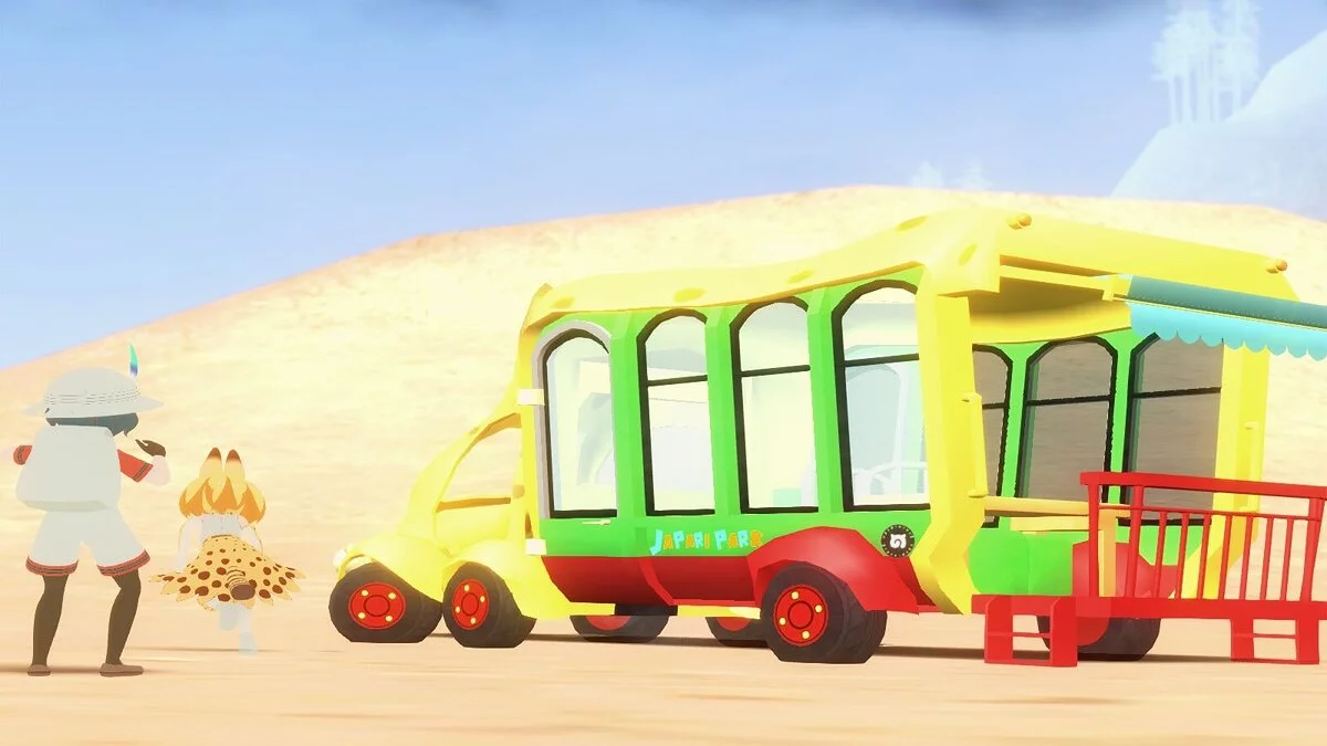 Japary Bus из Kemono Friends / GTA San Andreas