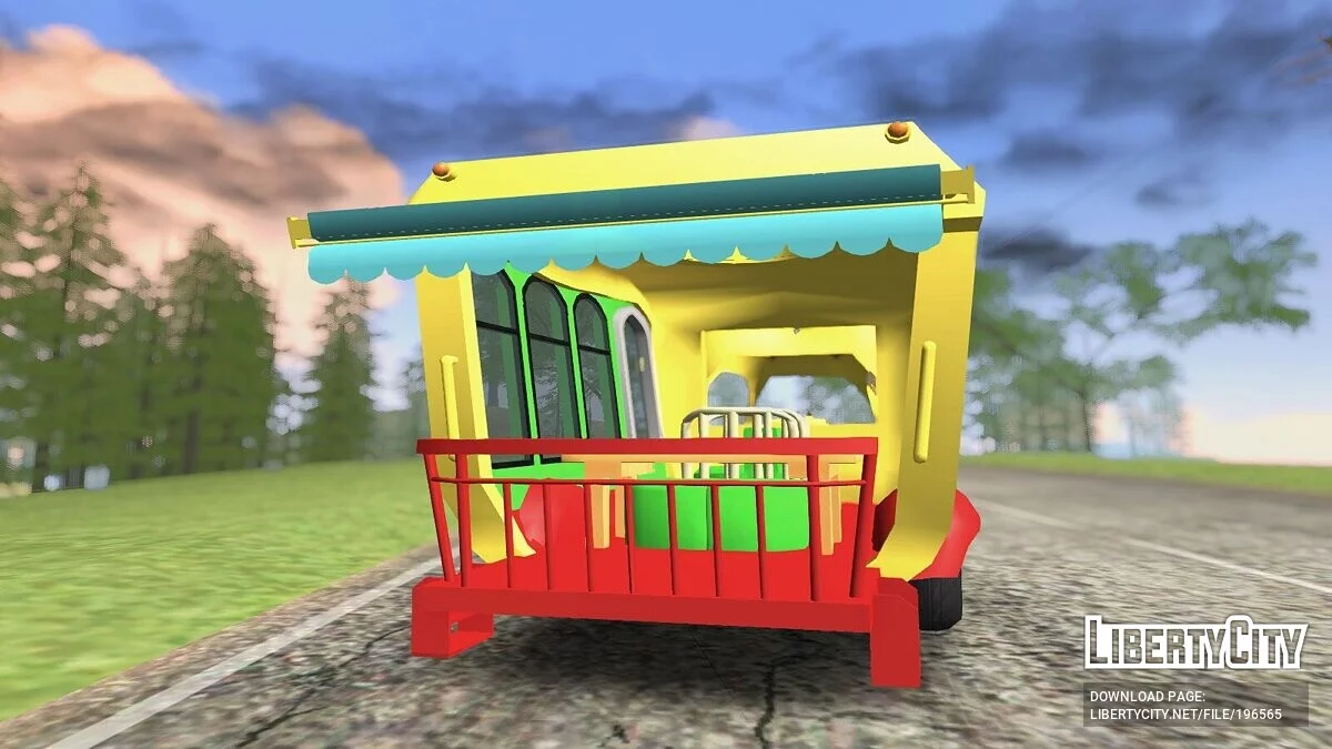Japary Bus из Kemono Friends / GTA San Andreas