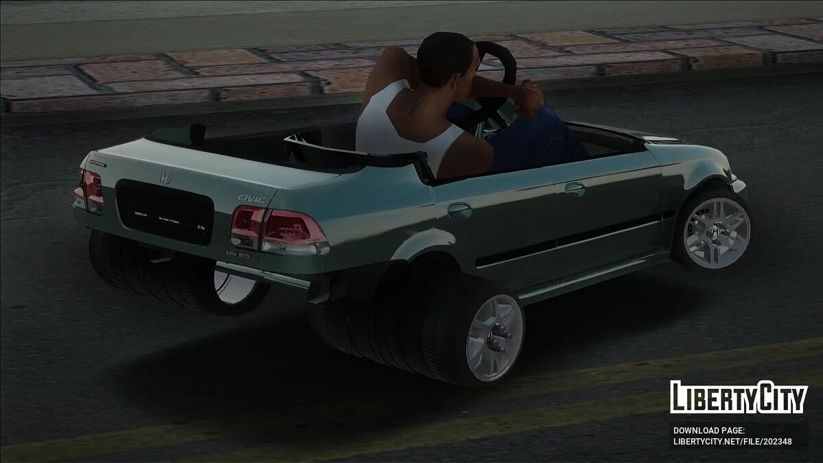 Карт Honda Civic / GTA San Andreas