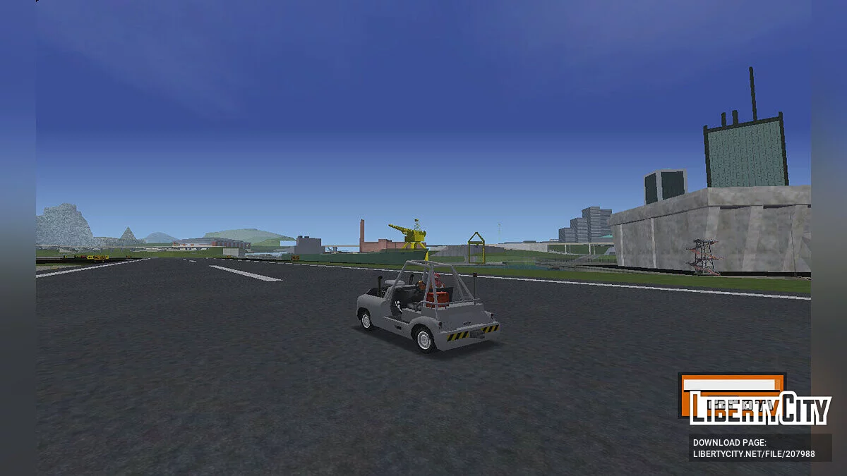 Прокачанный багажный тягач V8 / GTA San Andreas