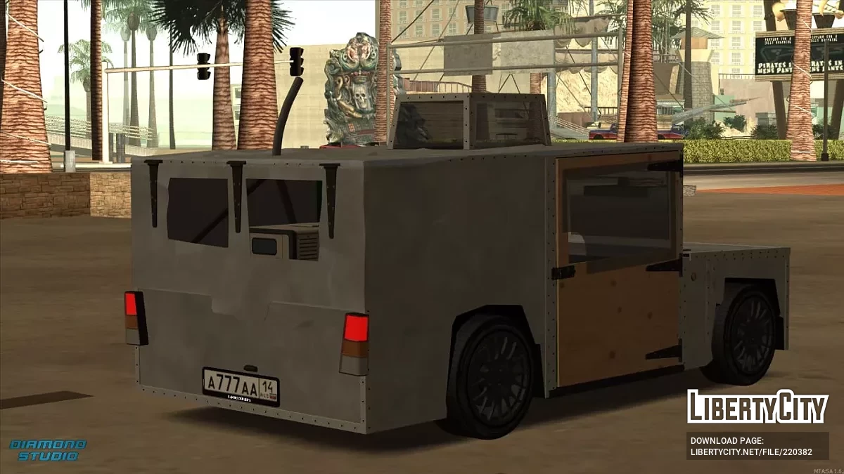 Box Car + CCD / GTA San Andreas