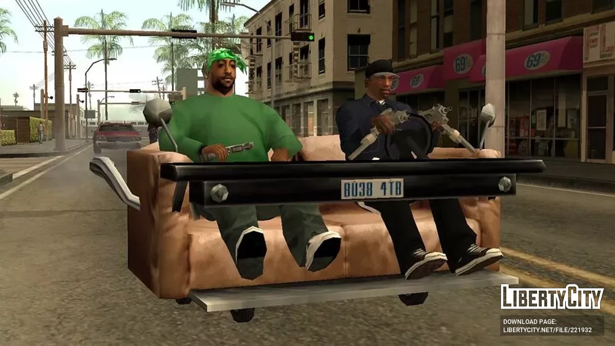 RUNE Sloboda (Диваномобиль) / GTA San Andreas