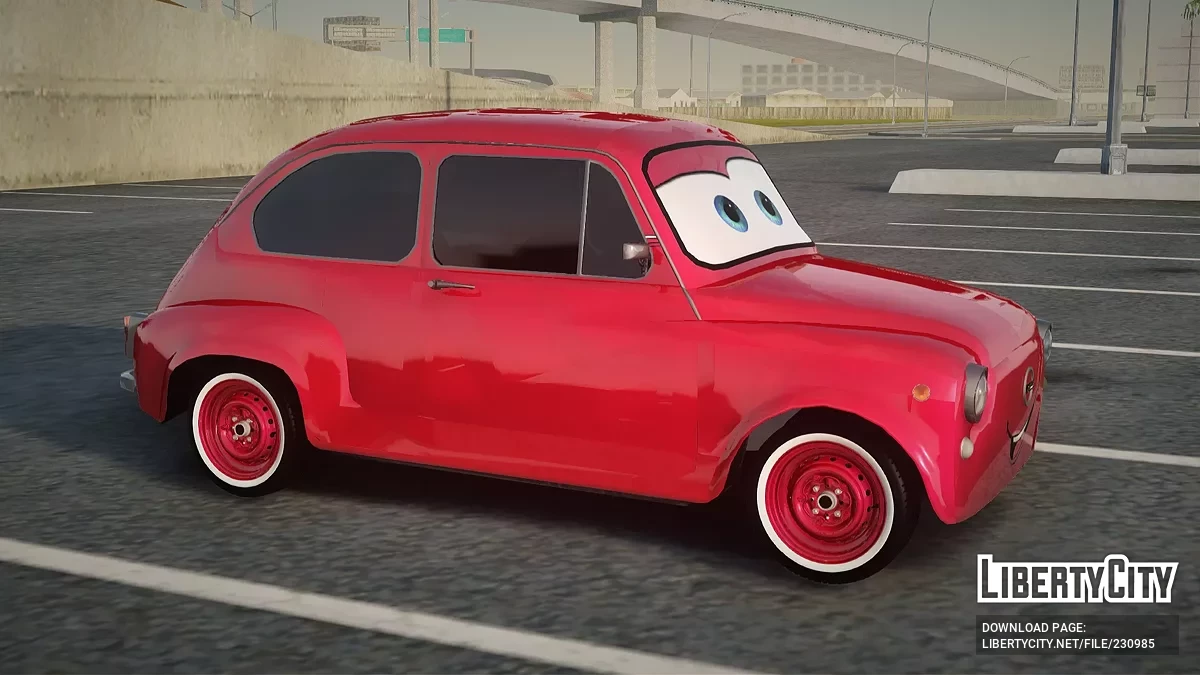 Zastava 750 The Cars Movie / GTA San Andreas