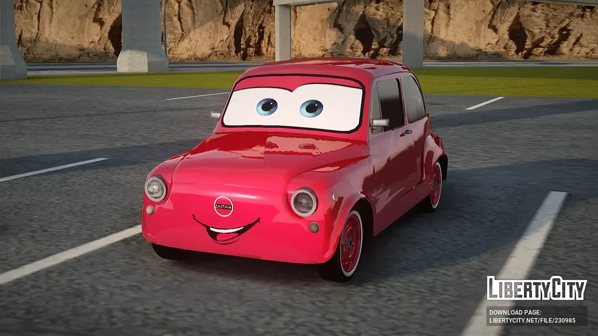 Zastava 750 The Cars Movie / GTA San Andreas