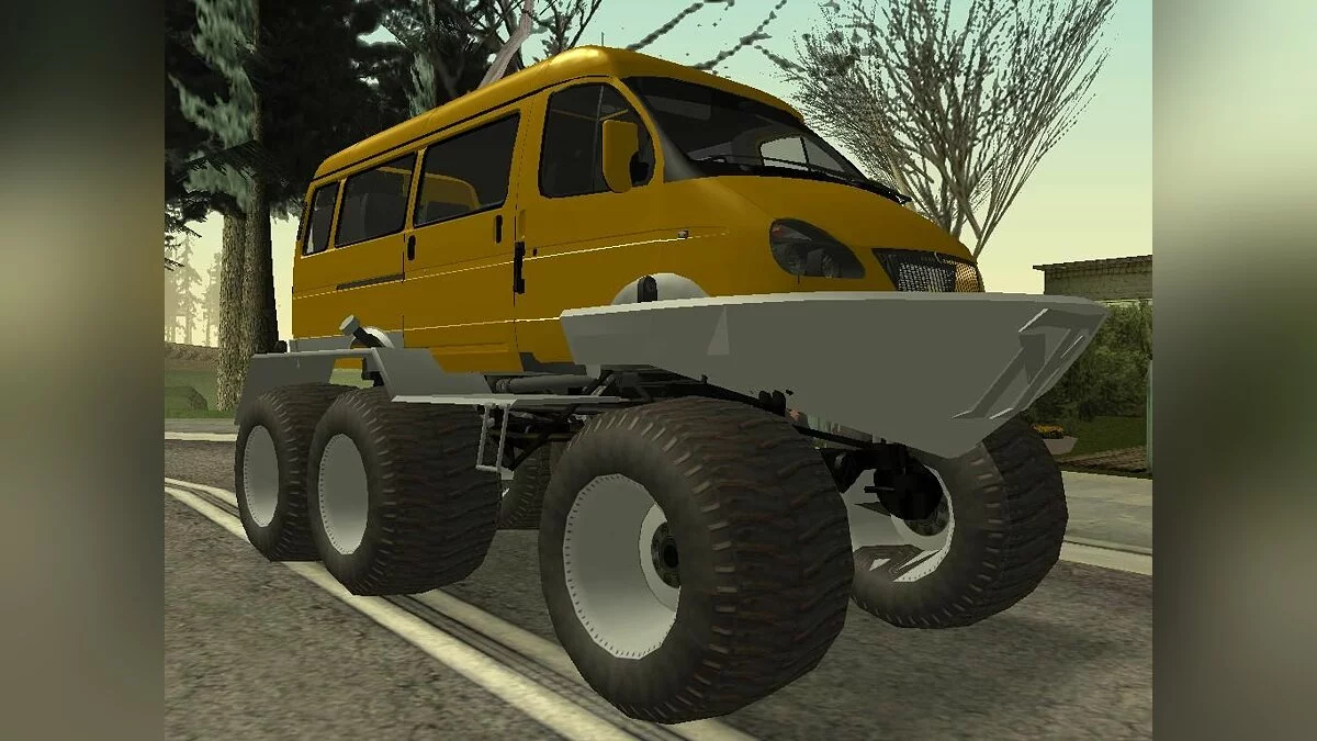 Газ КЕРЖАК 6х6 / GTA San Andreas
