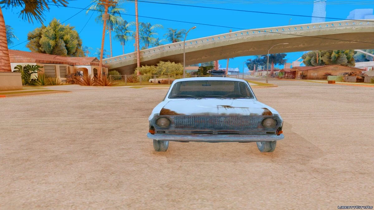 Волга ГАЗ М24 - Ржавая Смерть / GTA San Andreas