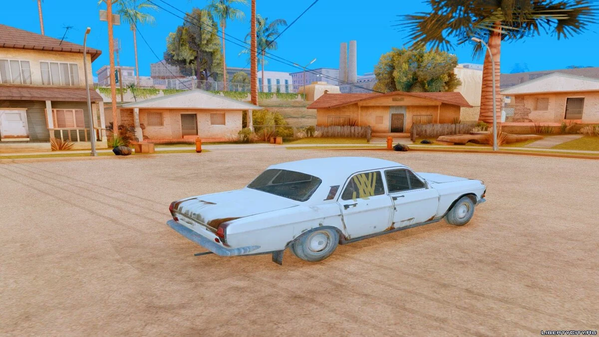 Волга ГАЗ М24 - Ржавая Смерть / GTA San Andreas