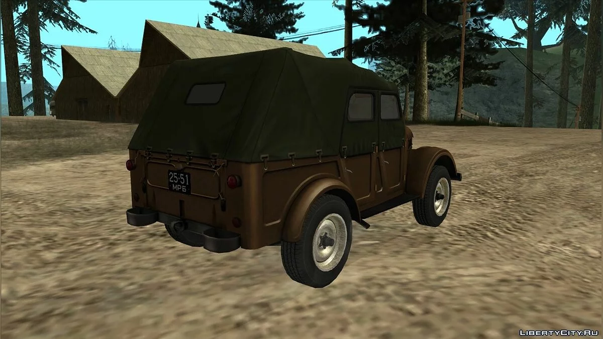 ГАЗ-69А / GTA San Andreas