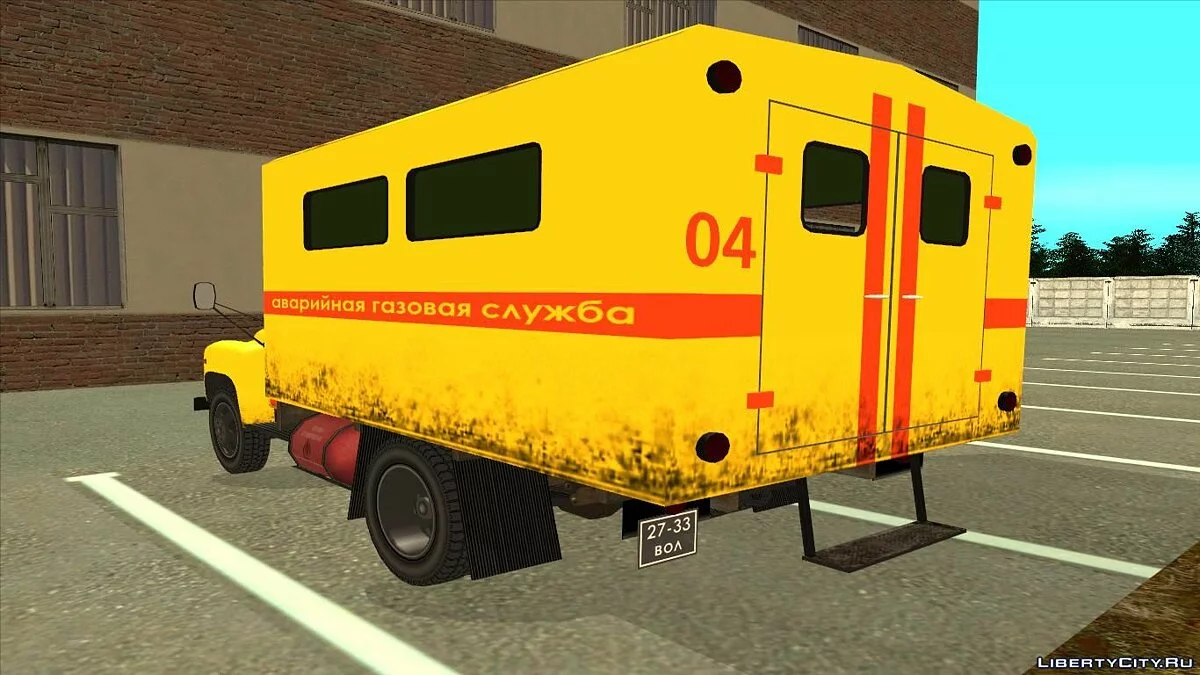 ГАЗ-52 Аварийная газовая служба / GTA San Andreas