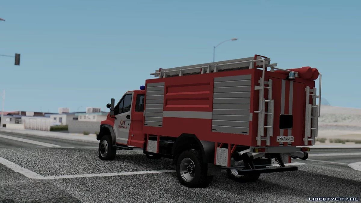Газель Некст Пожарный / GTA San Andreas