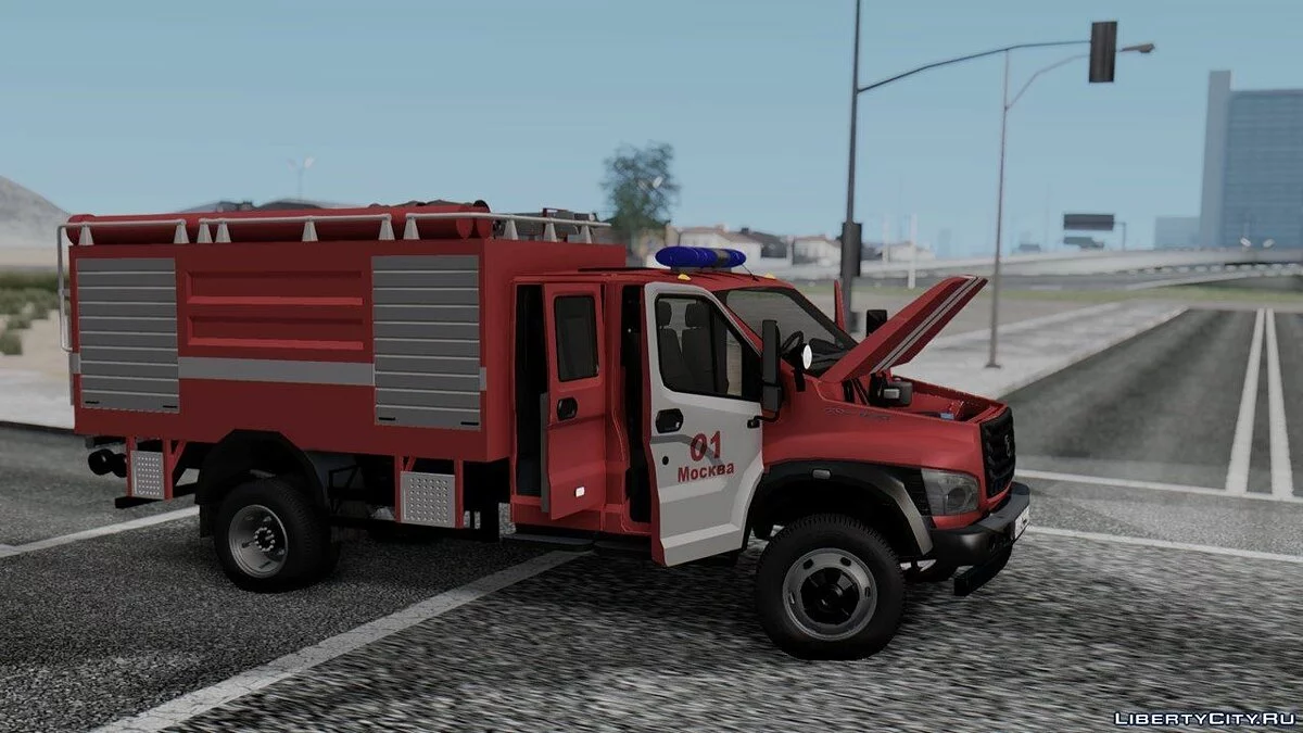 Газель Некст Пожарный / GTA San Andreas