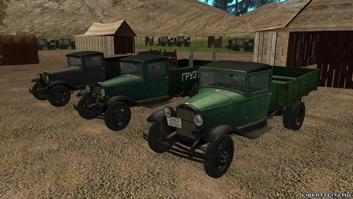 1934 ГАЗ-АА / GTA San Andreas