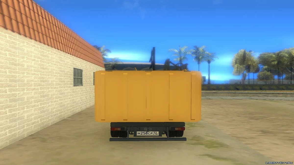 ГАЗон Next Мусоровоз / GTA San Andreas