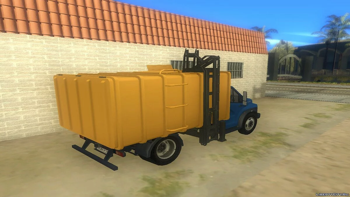 ГАЗон Next Мусоровоз / GTA San Andreas