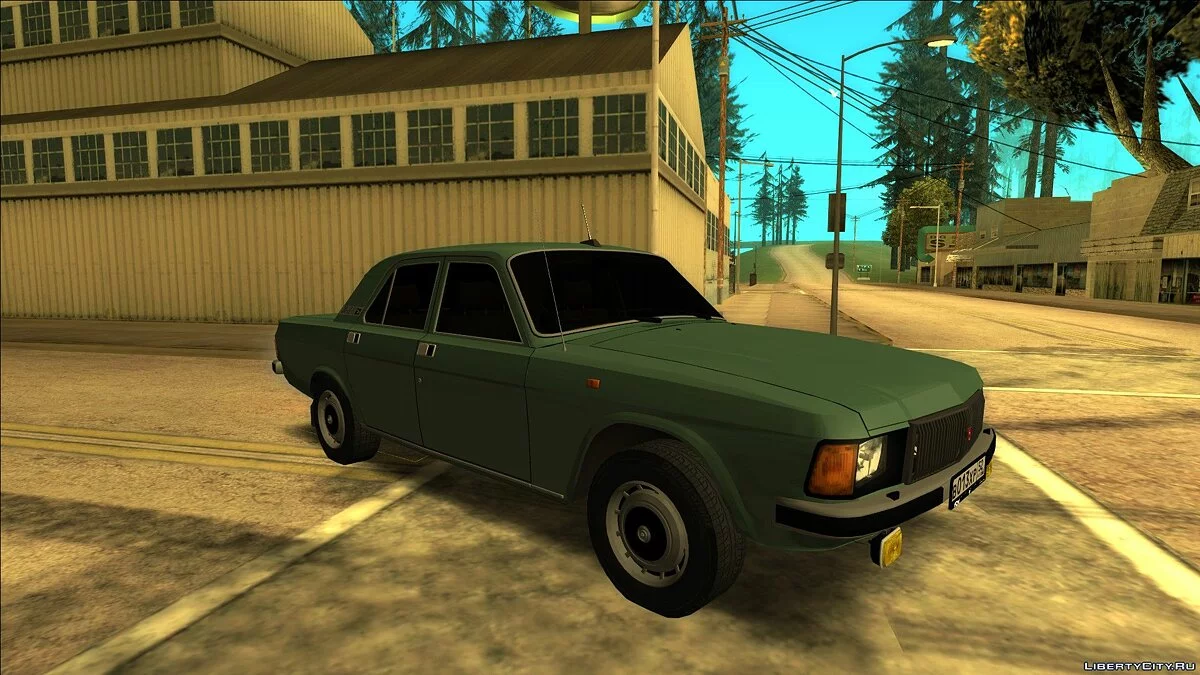 ГАЗ-31013 Волга КГБ "Догонялка" / GTA San Andreas