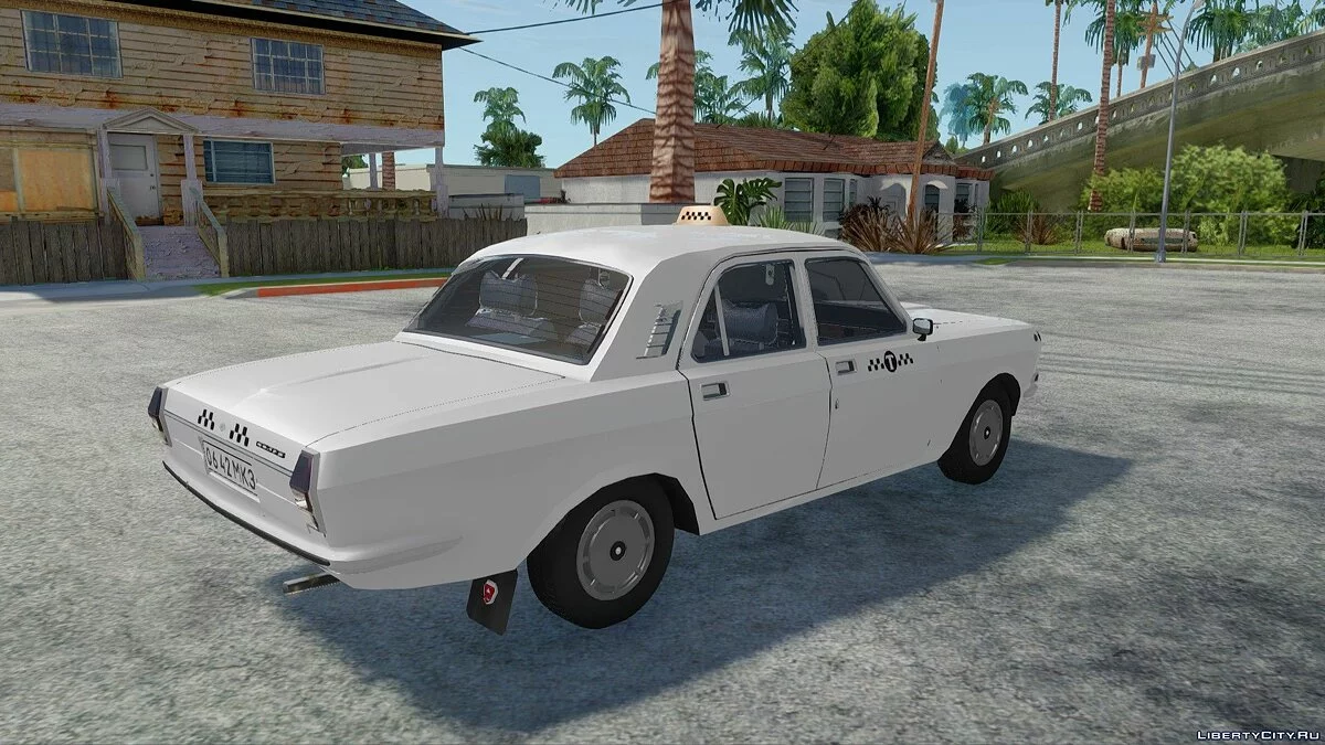 ГАЗ "Волга" 24-10 Такси / GTA San Andreas