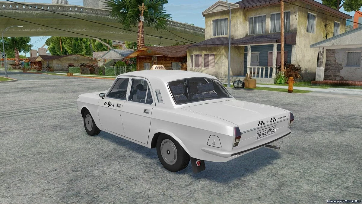 ГАЗ "Волга" 24-10 Такси / GTA San Andreas