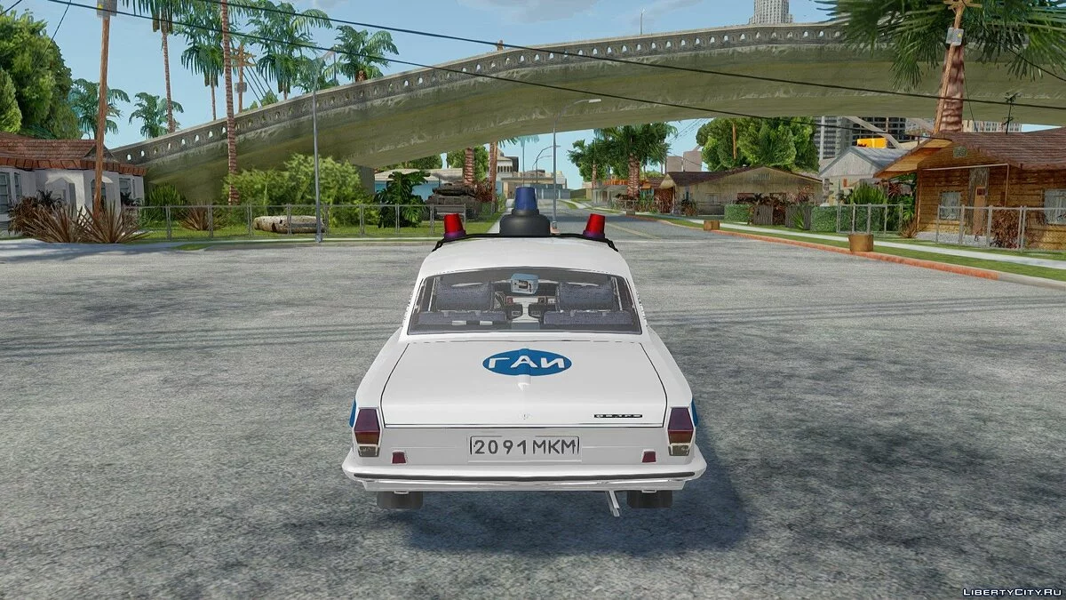 ГАЗ 24-10 "Волга" Милиция СССР / GTA San Andreas