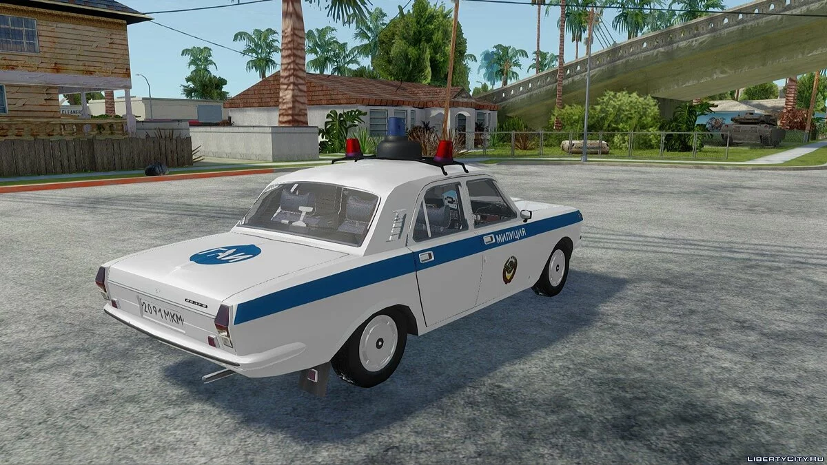 ГАЗ 24-10 "Волга" Милиция СССР / GTA San Andreas