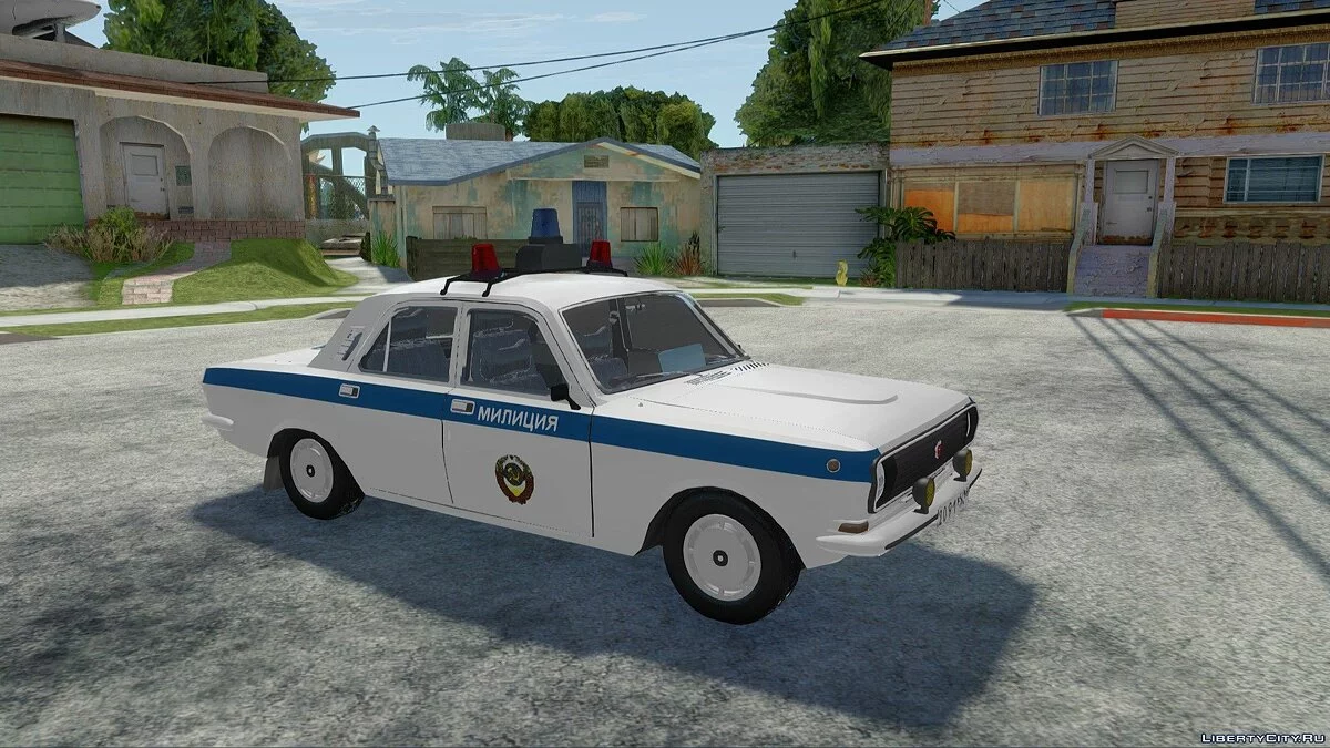 ГАЗ 24-10 "Волга" Милиция СССР / GTA San Andreas