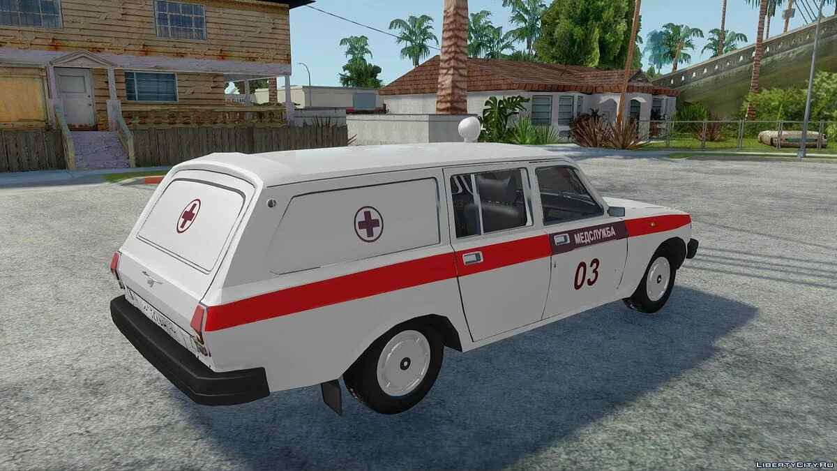 ГАЗ-31022 Скорая Помощь / GTA San Andreas