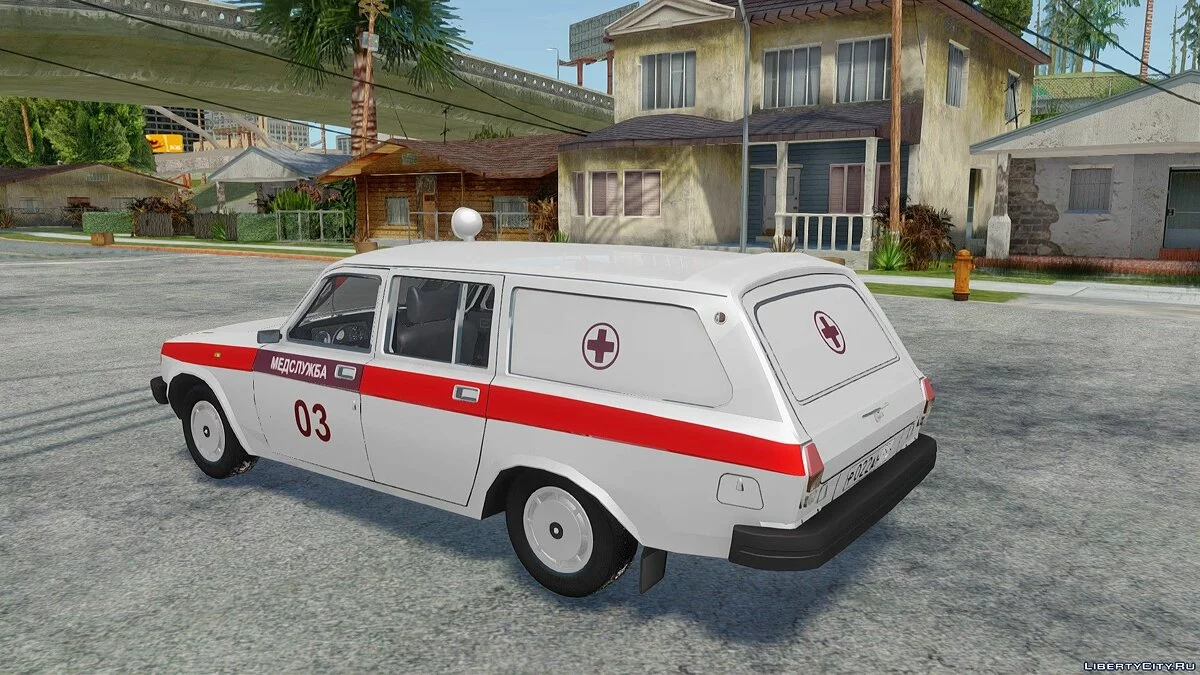 ГАЗ-31022 Скорая Помощь / GTA San Andreas