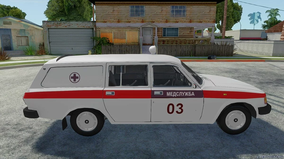 ГАЗ-31022 Скорая Помощь / GTA San Andreas
