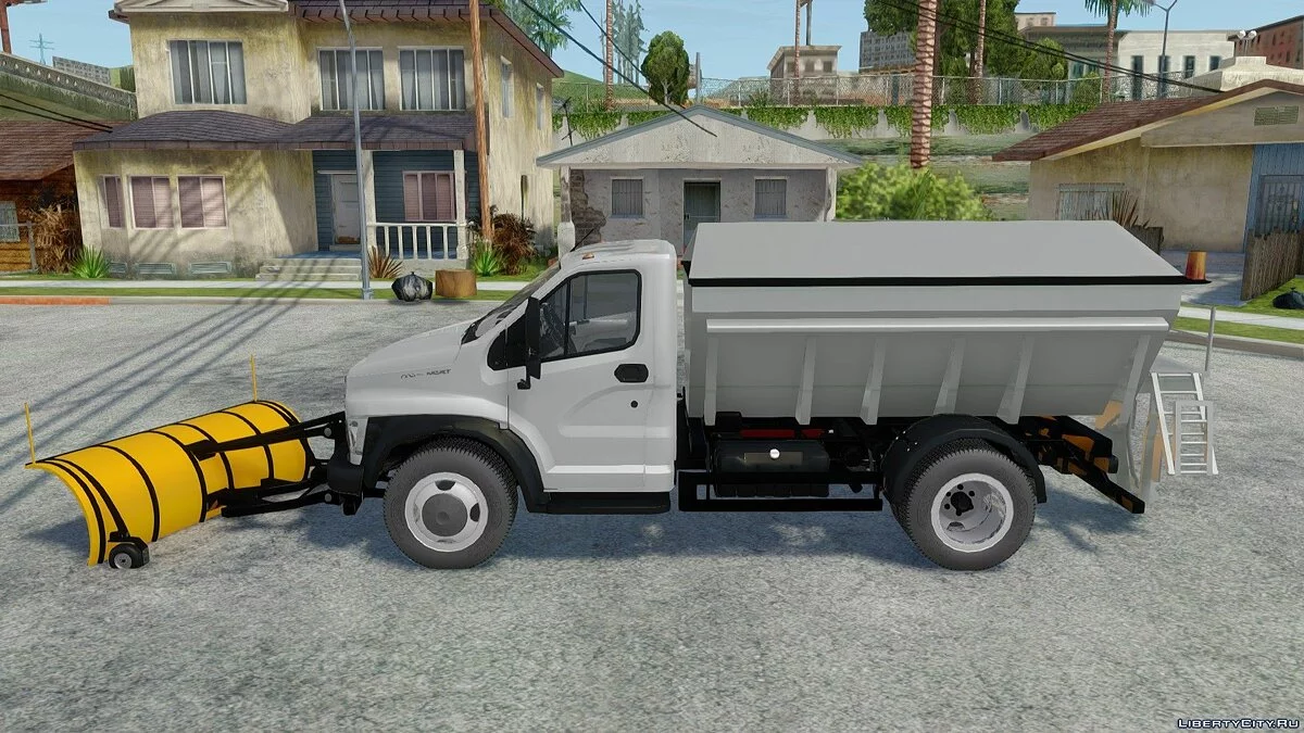 ГАЗон Next снегоуборщик / GTA San Andreas